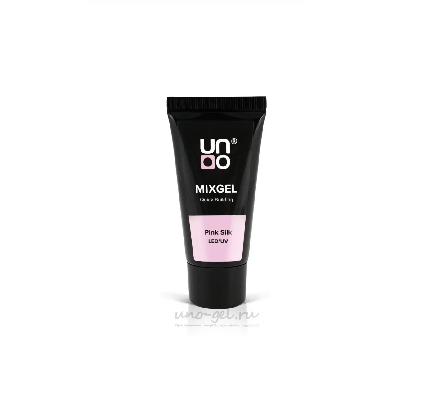 Uno Poly Jel Pink Silk LED/UV Quick Building 30G