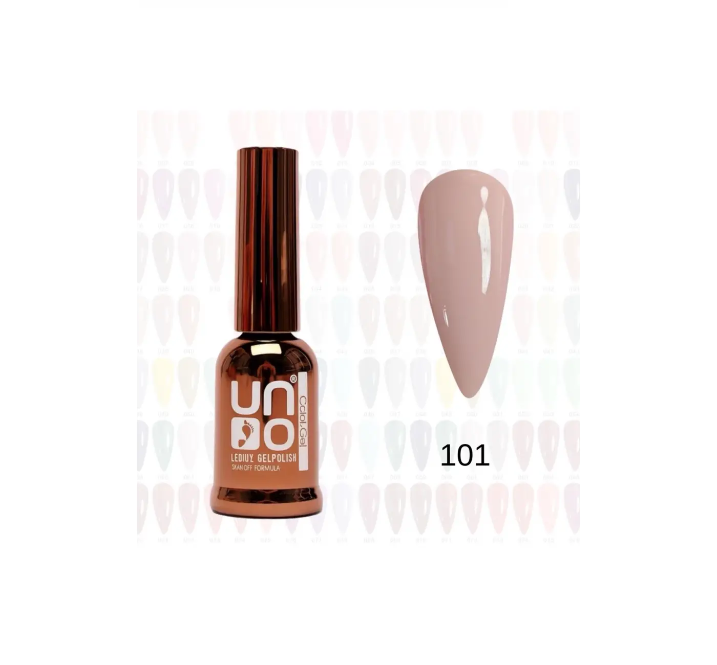 QNAİL PROFESSİONAL UNO KALICI OJE 10ml NO:101
