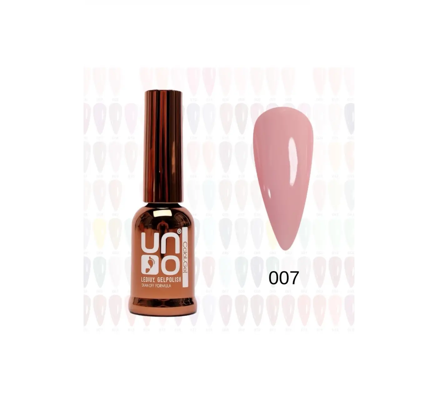 QNAİL PROFESSİONAL UNO KALICI OJE 10ml NO:007