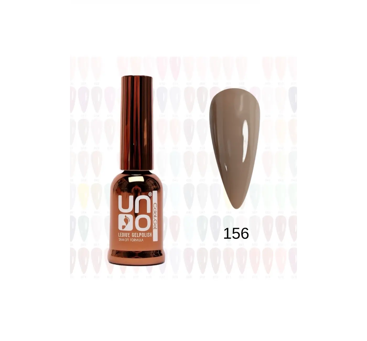 QNAİL PROFESSİONAL UNO KALICI OJE 10ml NO:156