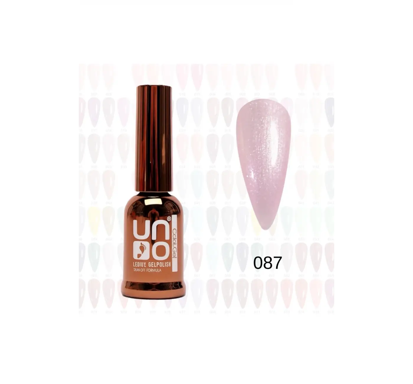 QNAİL PROFESSİONAL UNO KALICI OJE 10ml NO:087