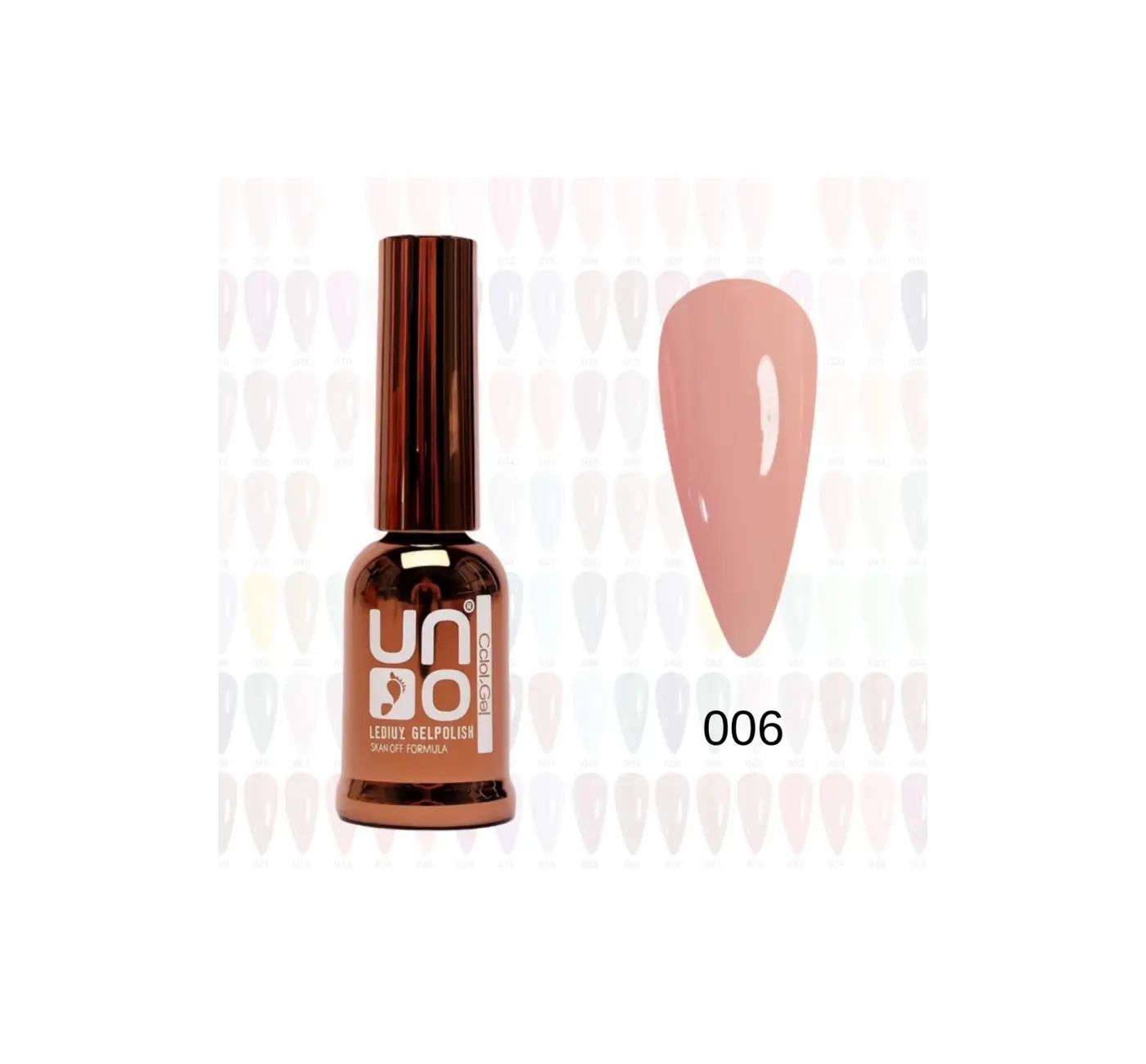 QNAİL PROFESSİONAL UNO KALICI OJE 10ml NO:006