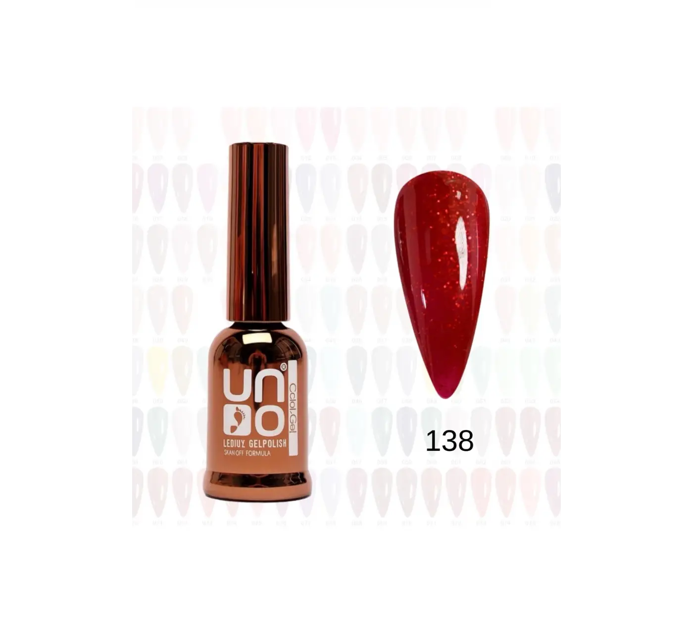 QNAİL PROFESSİONAL UNO KALICI OJE 10ml NO:138
