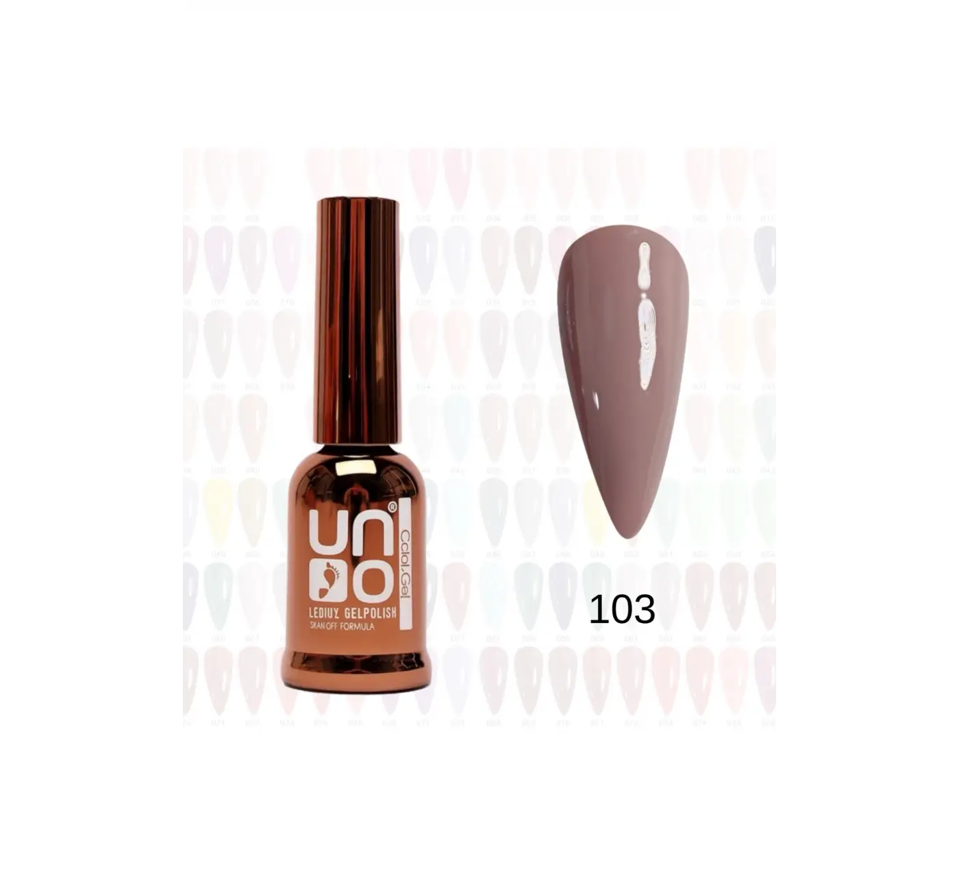 QNAİL PROFESSİONAL UNO KALICI OJE 10ml NO:103