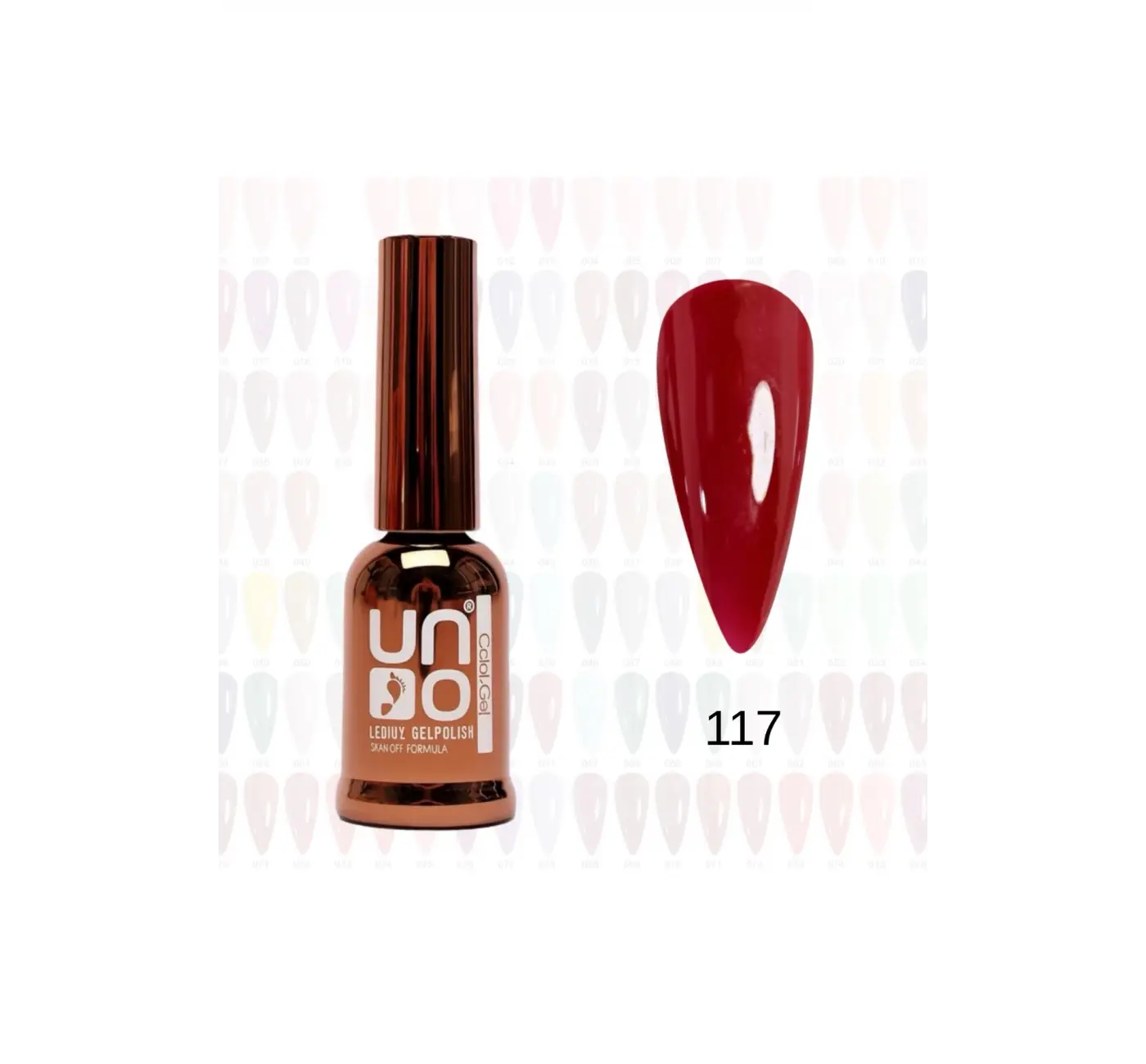 QNAİL PROFESSİONAL UNO KALICI OJE 10ml NO:117