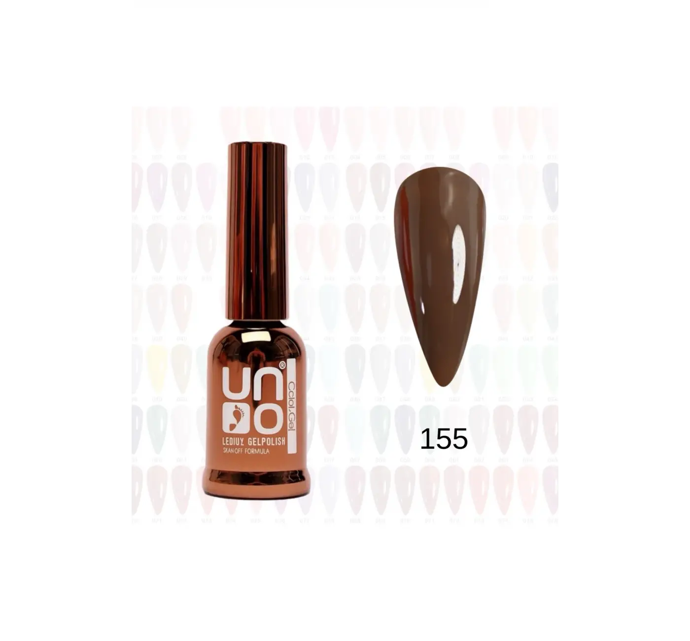 QNAİL PROFESSİONAL UNO KALICI OJE 10ml NO:155