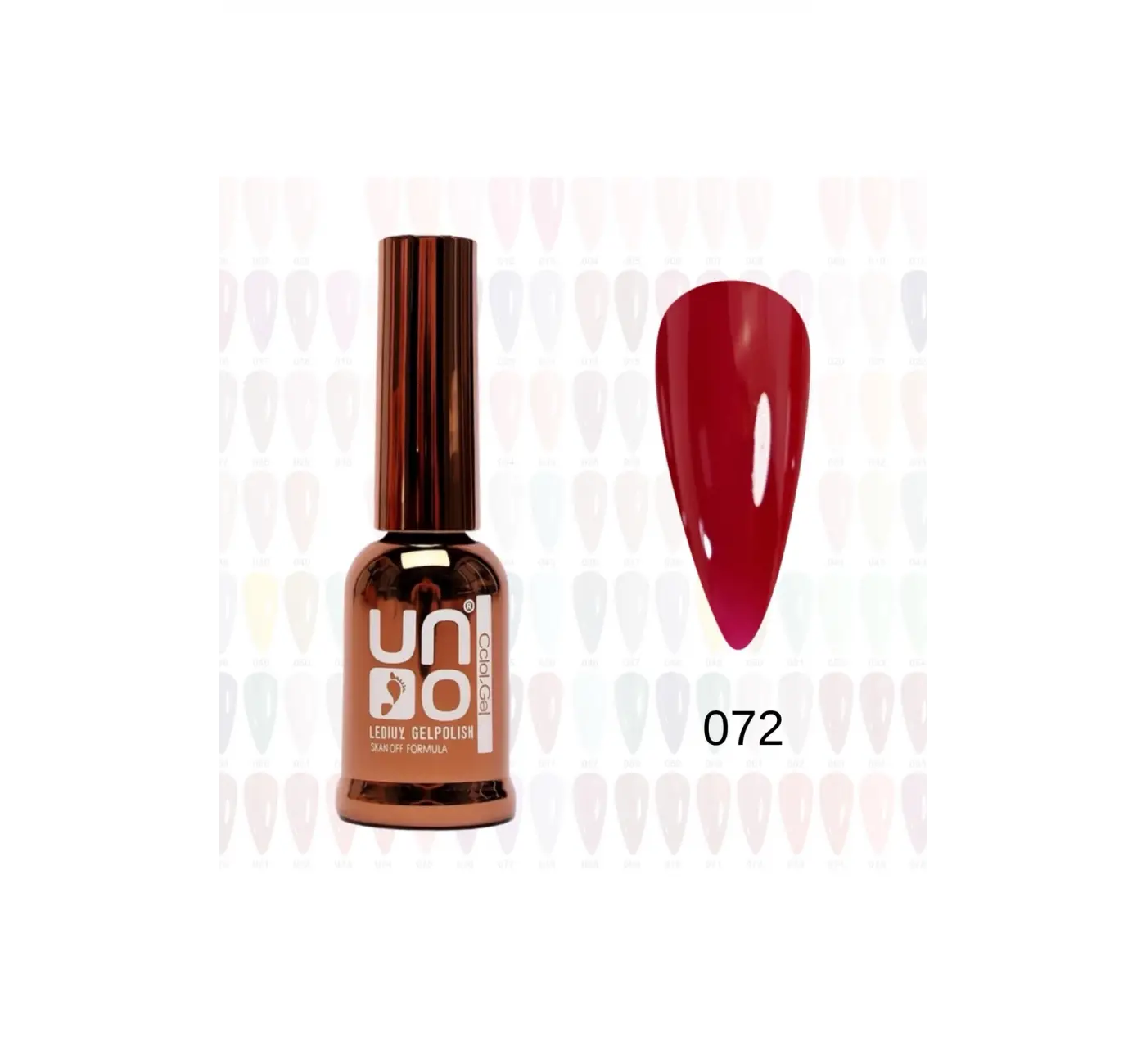 QNAİL PROFESSİONAL UNO KALICI OJE 10ml NO:072