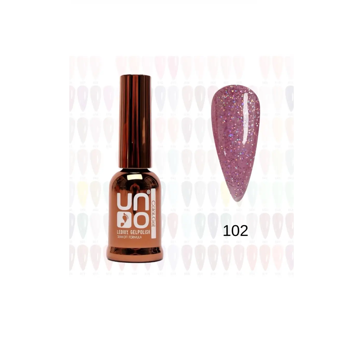 QNAİL PROFESSİONAL UNO KALICI OJE 10ml NO:102