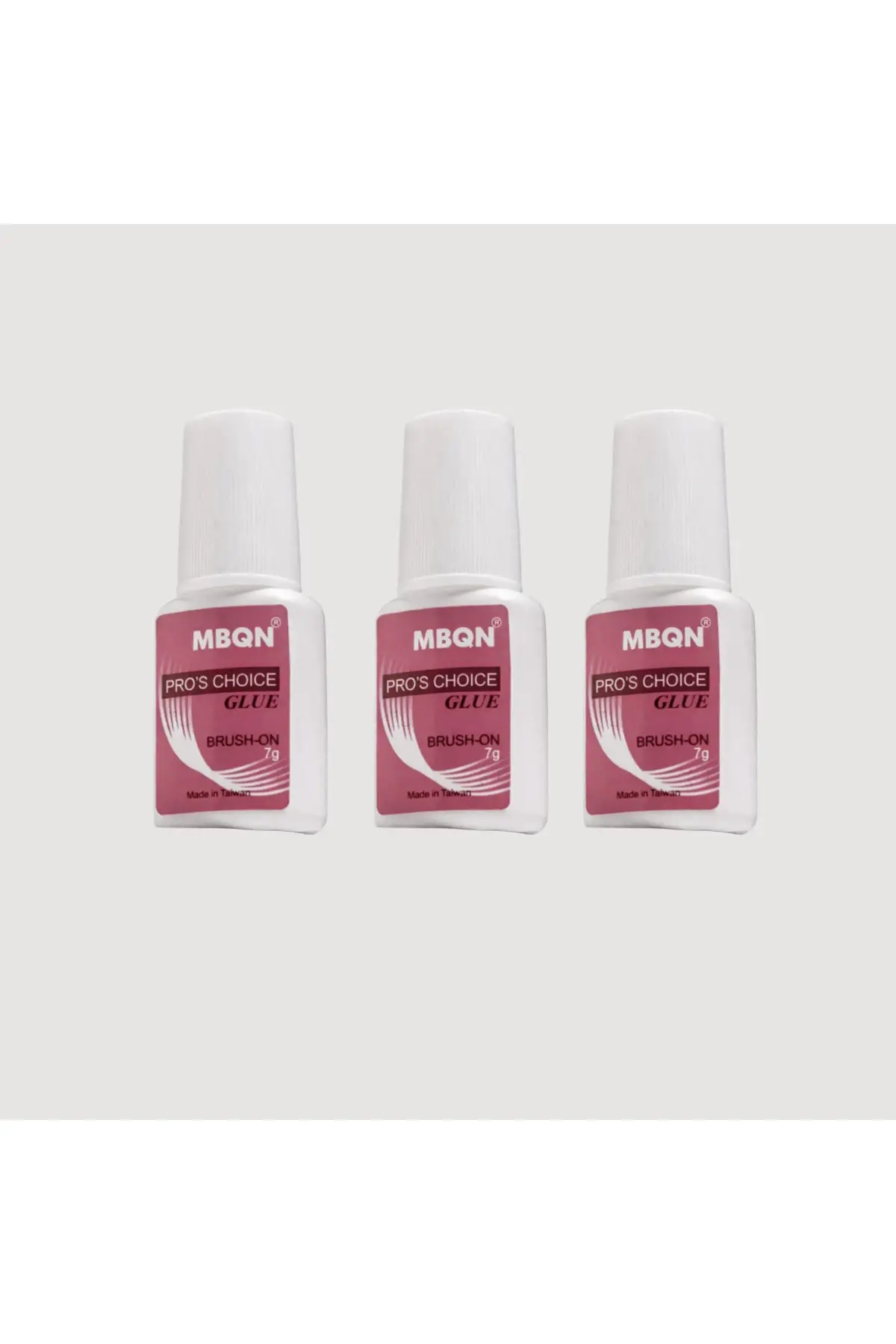 MBQN Fırçalı Protez Tırnak Tips Yapıştırıcı Glue 7gr 3ADET