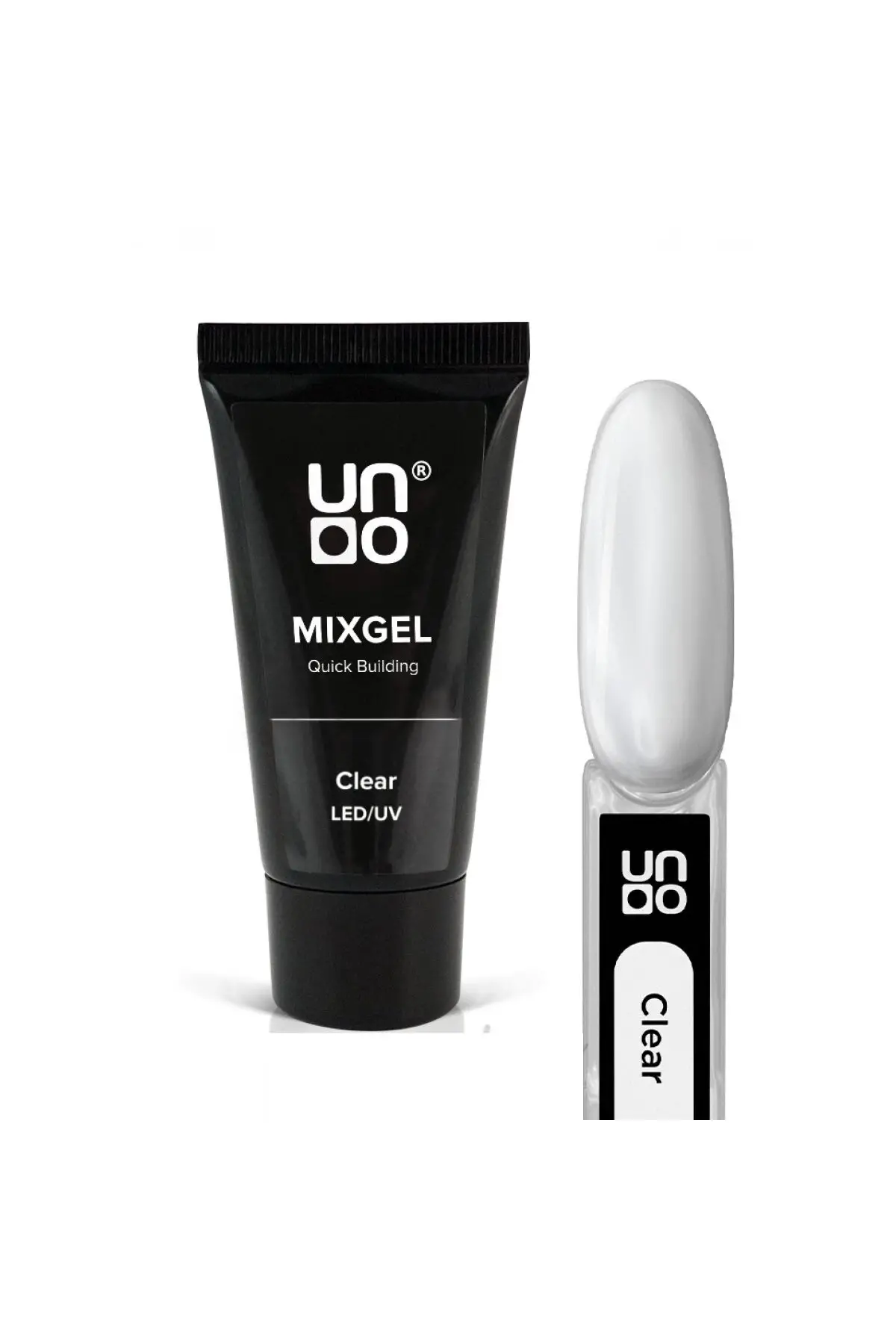 Uno Poly Jel Clear Şeffaf LED/UV Quick Building 30G