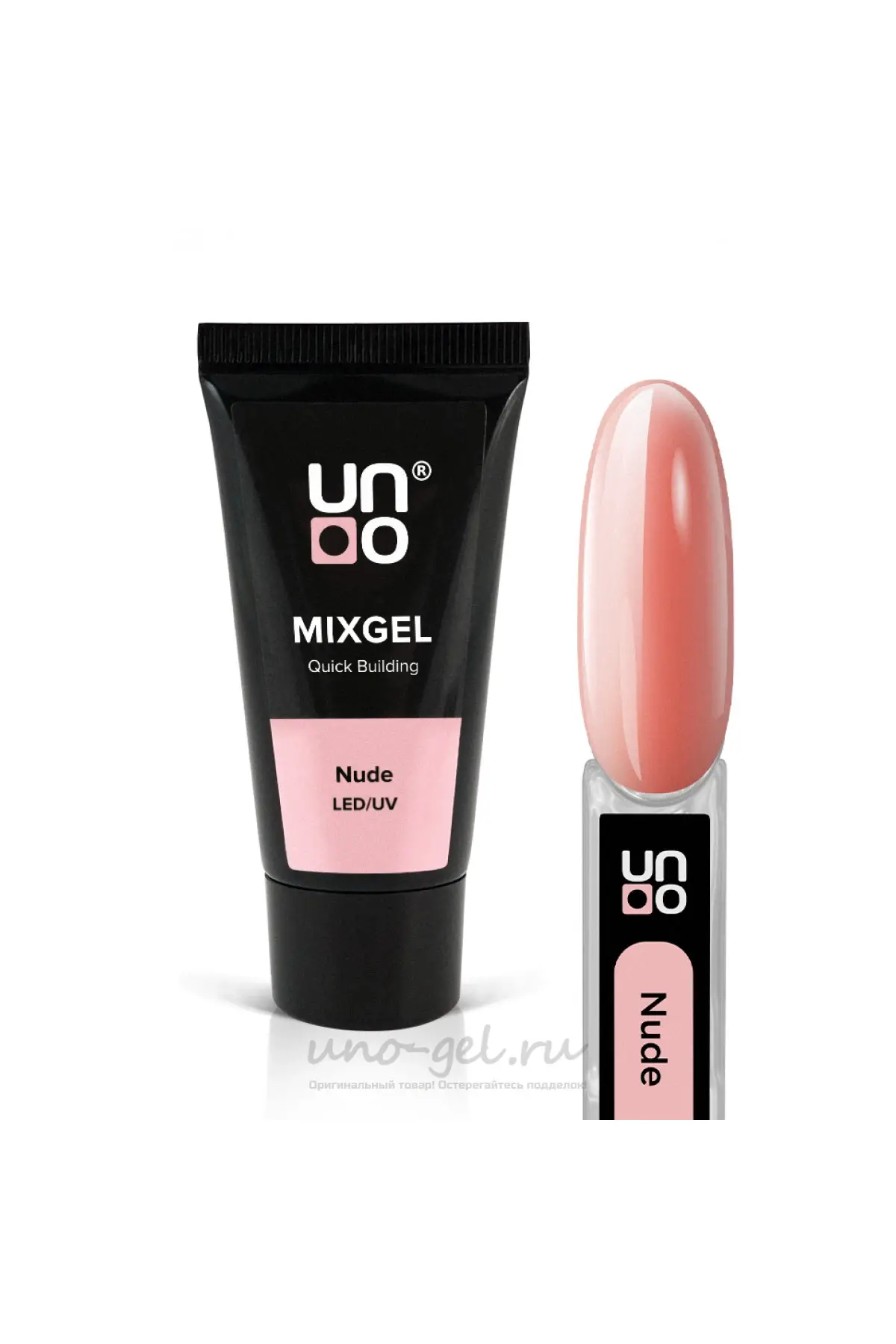 Uno Poly Jel nude LED/UV Quick Building 30G
