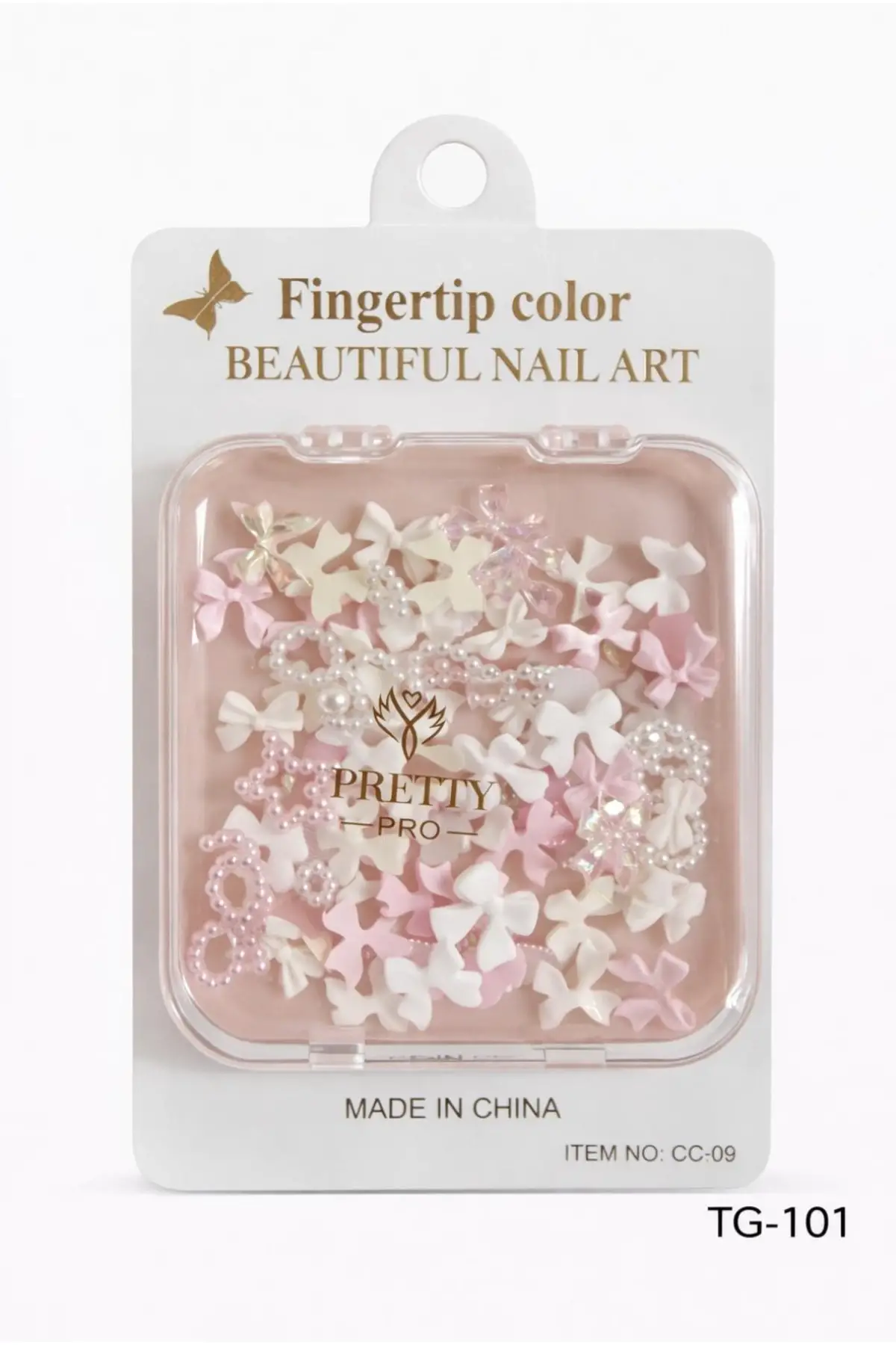 Charm 3D Tırnak Süsleme Protez Tırnak Nail Art Süsleme Karışık Desenli TG-101