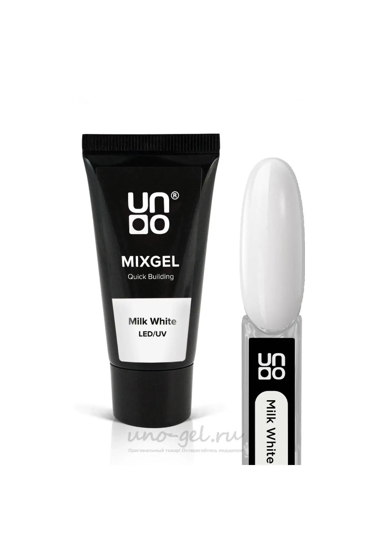 Uno Poly Jel Milk White LED/UV Quick Building 30G