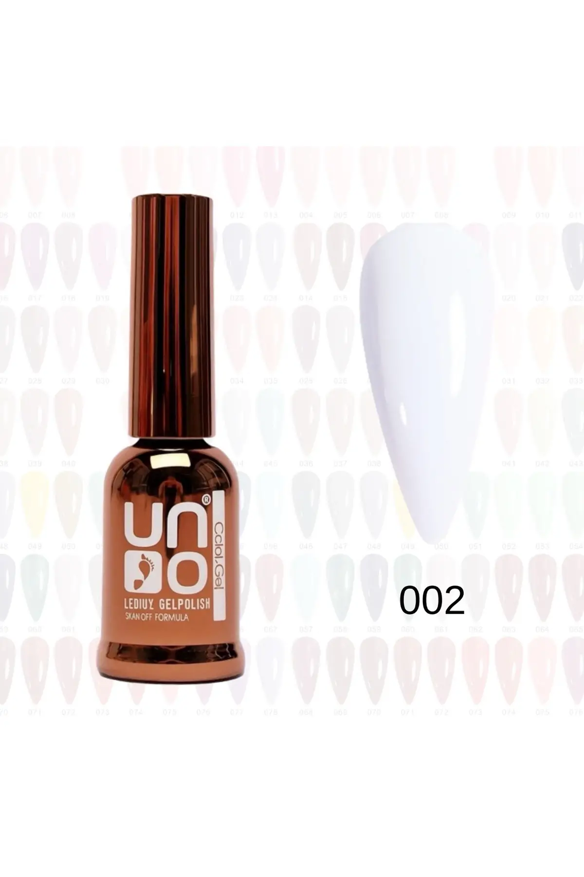 QNAİL PROFESSİONAL UNO KALICI OJE 10ml NO:002