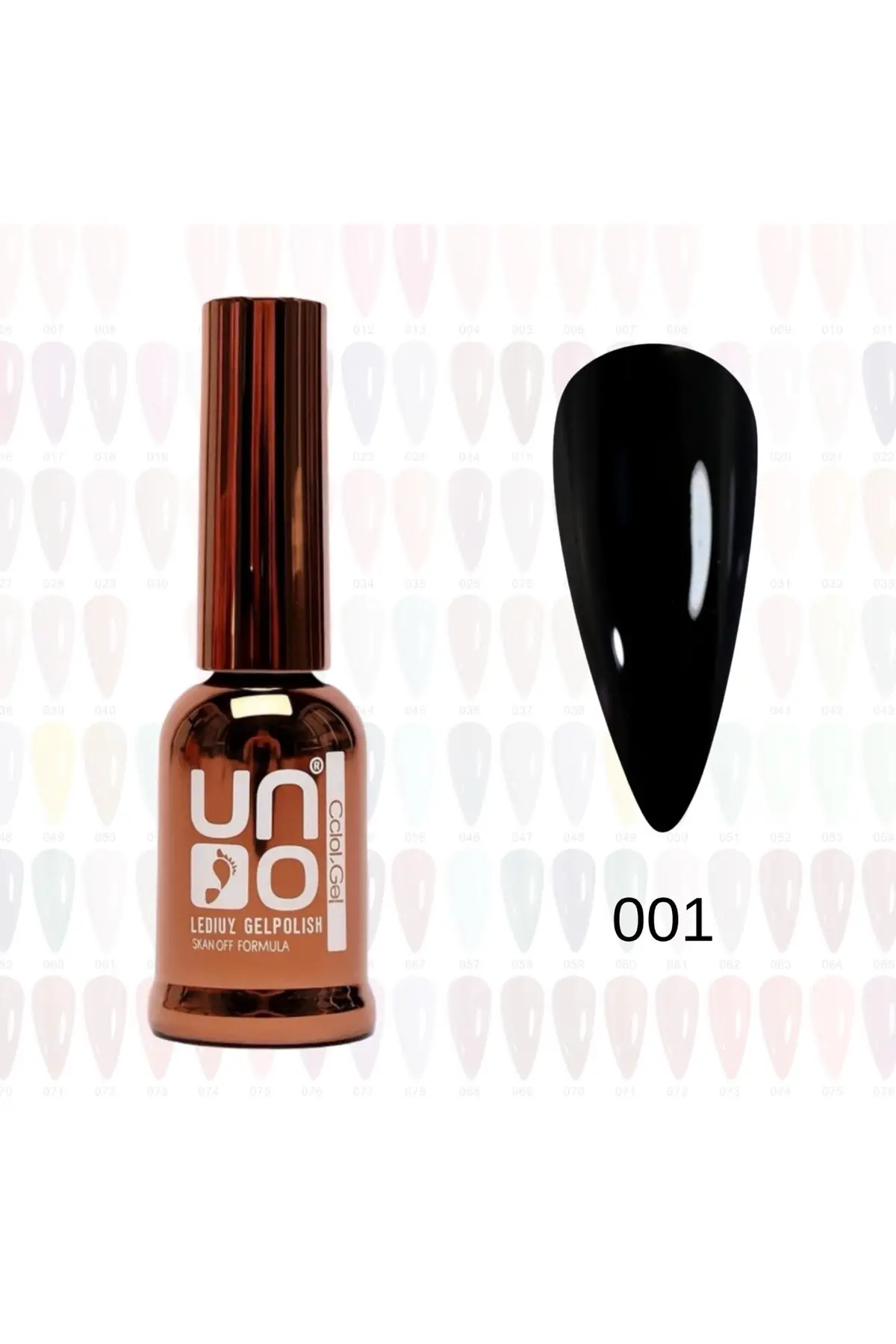 QNAİL PROFESSİONAL UNO KALICI OJE 10ml NO:001