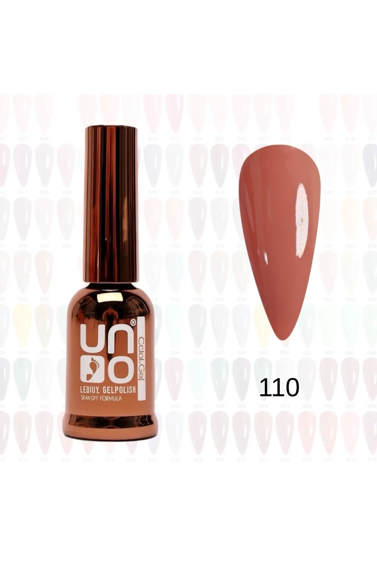 QNAİL PROFESSİONAL UNO KALICI OJE 10ml NO:110