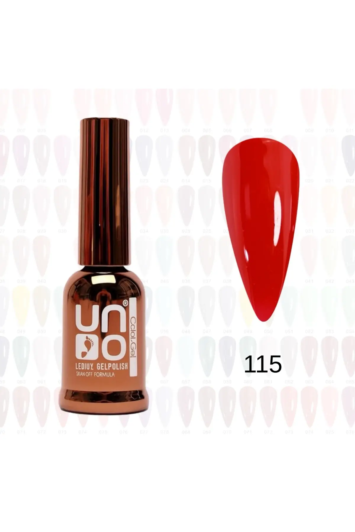 QNAİL PROFESSİONAL UNO KALICI OJE 10ml NO:115