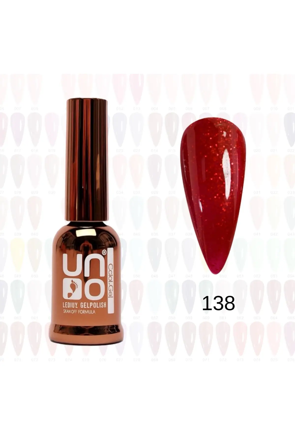 QNAİL PROFESSİONAL UNO KALICI OJE 10ml NO:138
