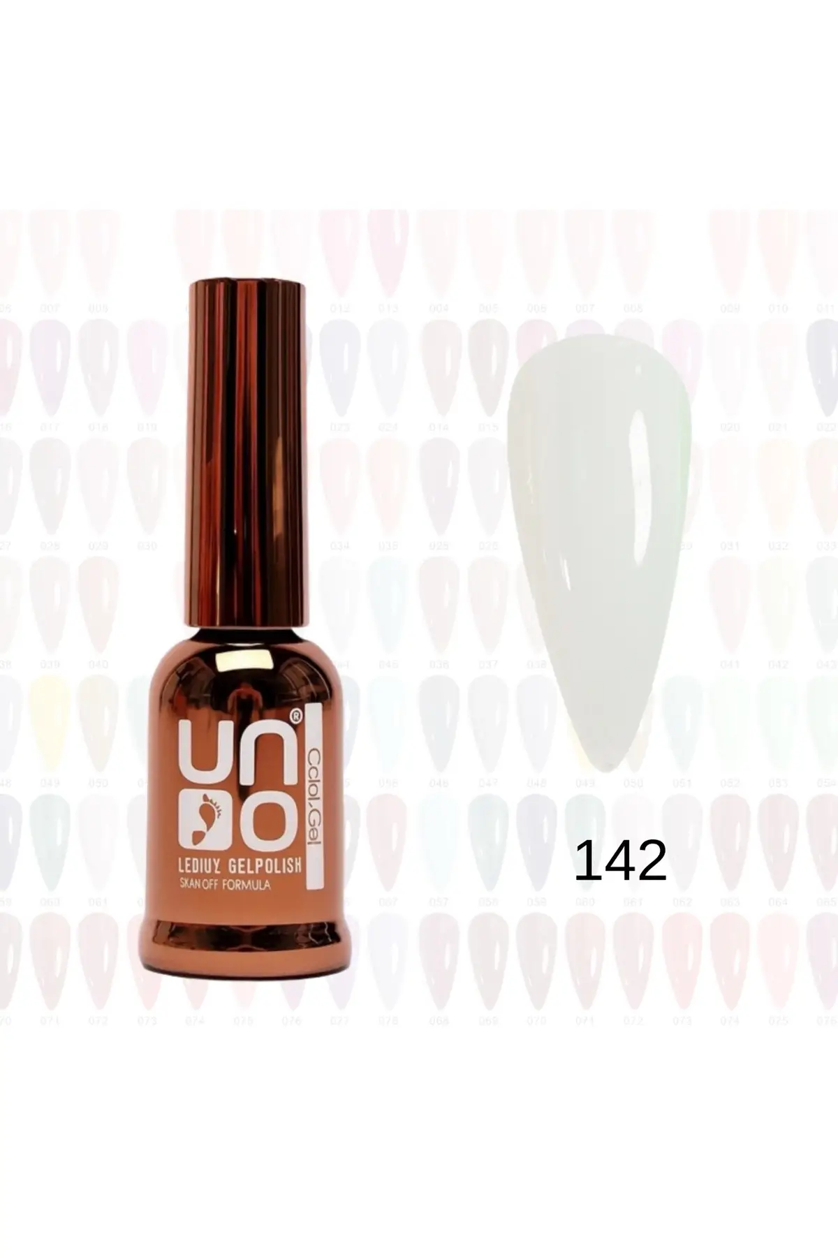 QNAİL PROFESSİONAL UNO KALICI OJE 10ml NO:142