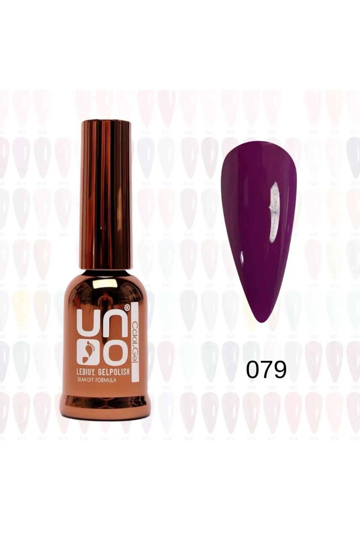 QNAİL PROFESSİONAL UNO KALICI OJE 10ml NO:079