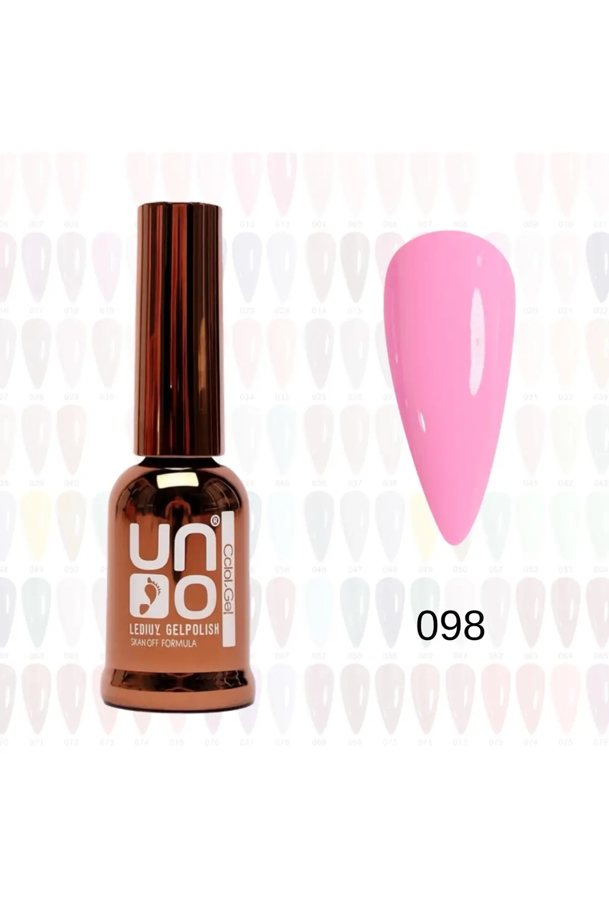QNAİL PROFESSİONAL UNO KALICI OJE 10ml NO:098