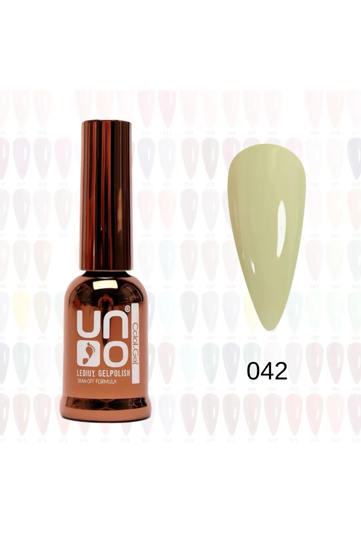 QNAİL PROFESSİONAL UNO KALICI OJE 10ml NO:042