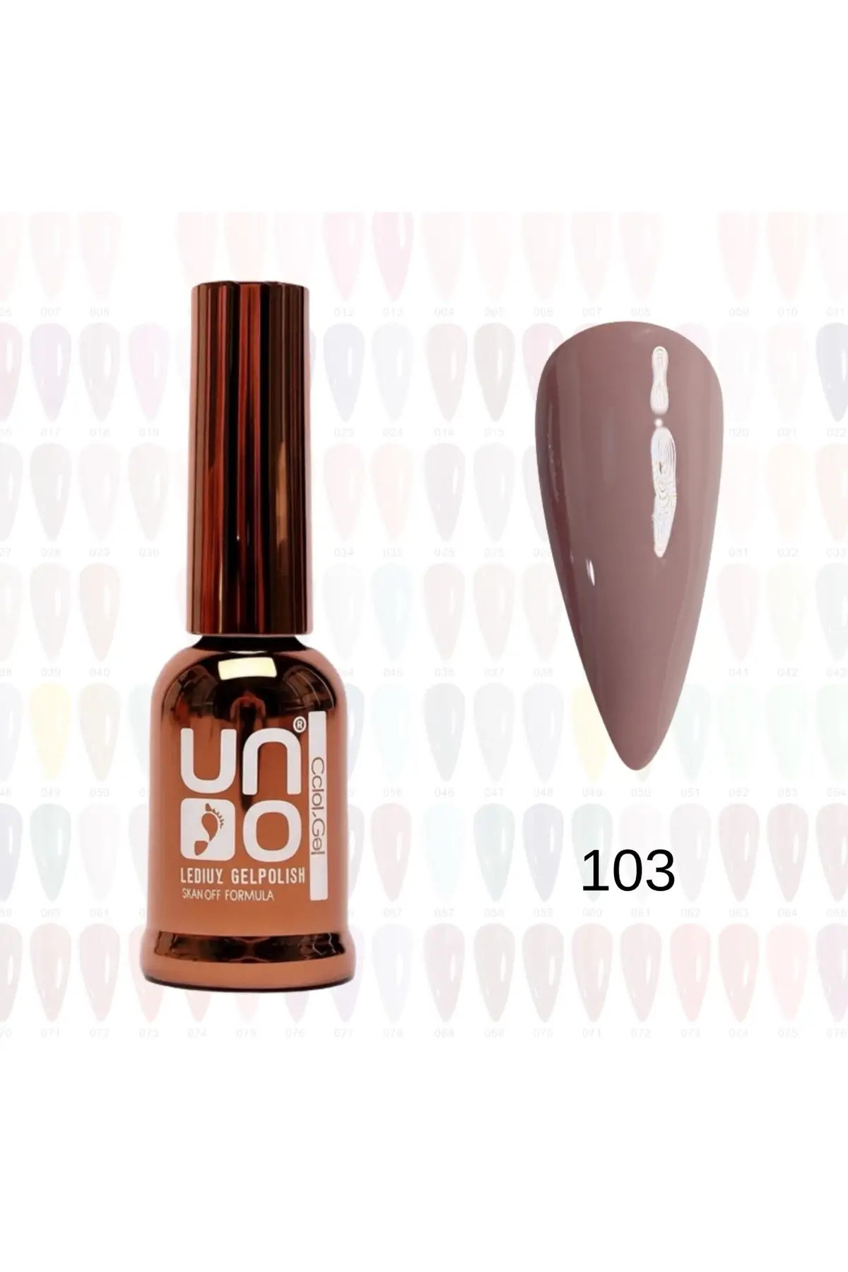 QNAİL PROFESSİONAL UNO KALICI OJE 10ml NO:103