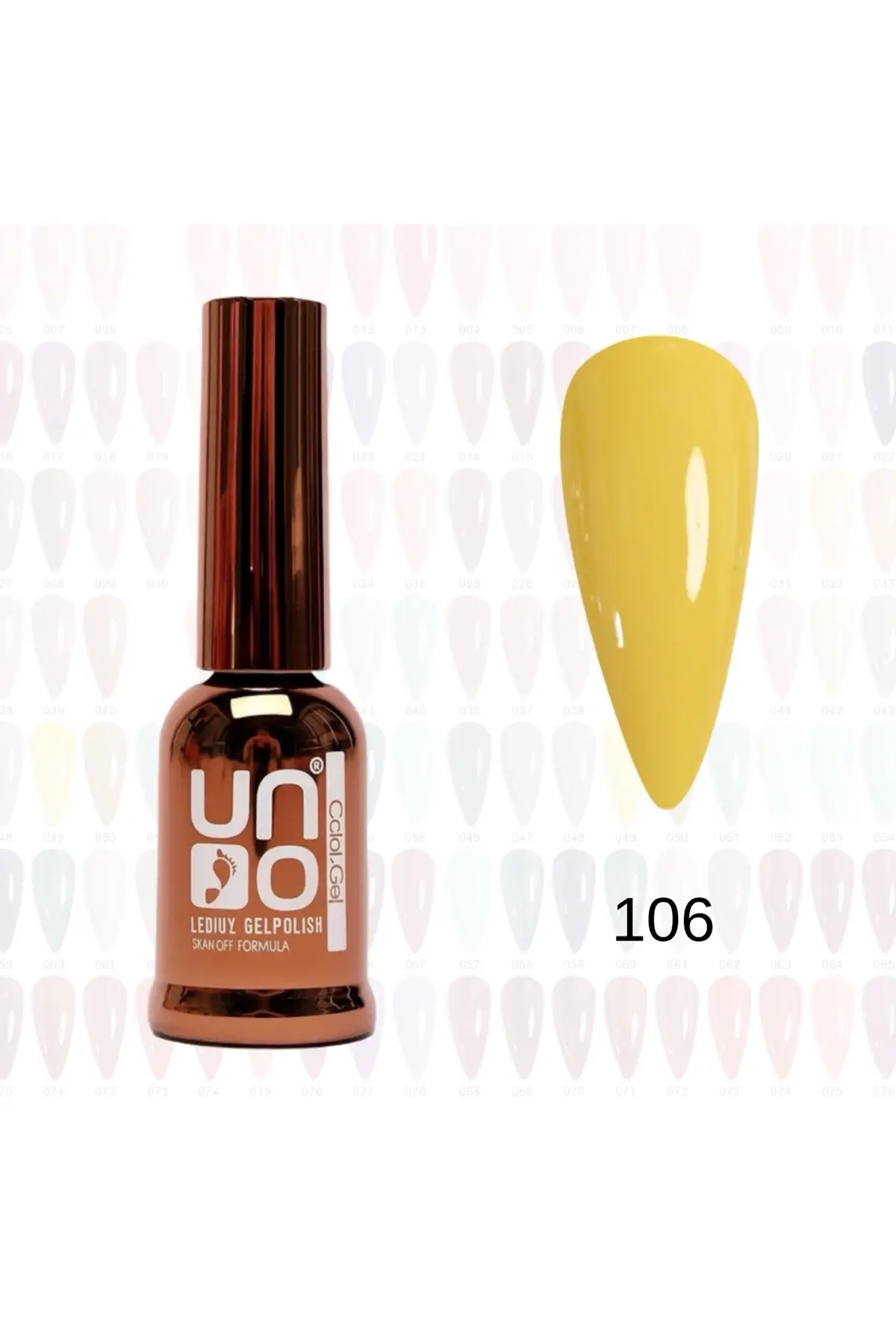 QNAİL PROFESSİONAL UNO KALICI OJE 10ml NO:106