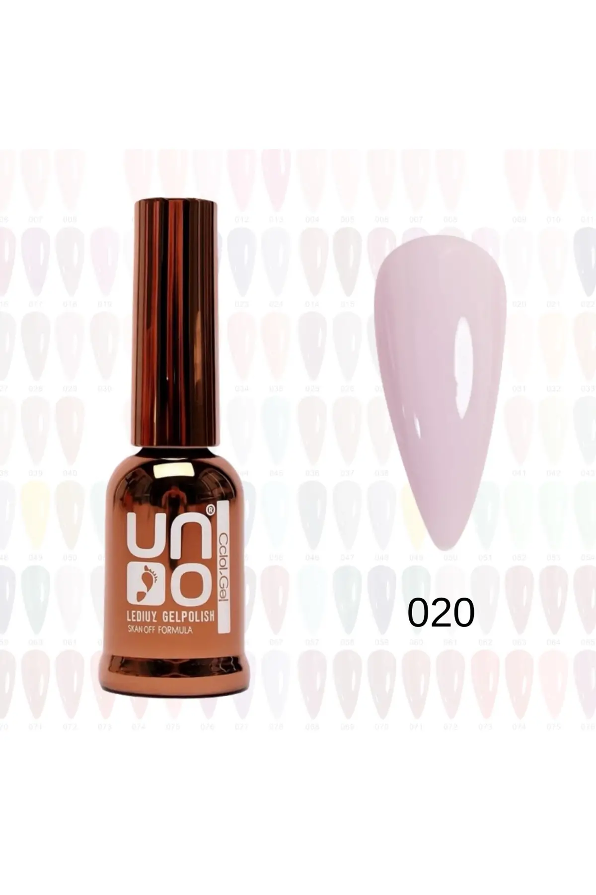 QNAİL PROFESSİONAL UNO KALICI OJE 10ml NO:020