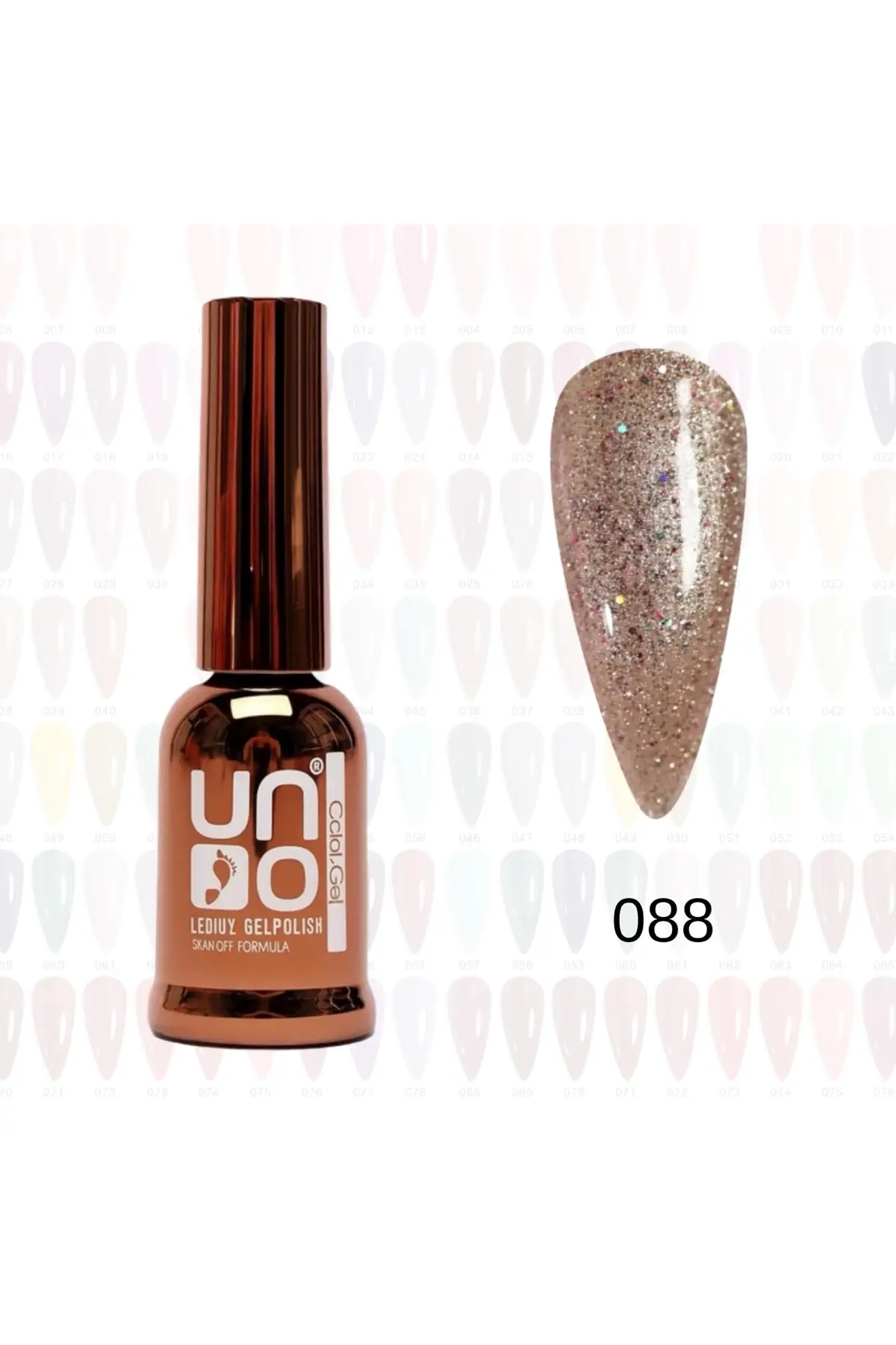 QNAİL PROFESSİONAL UNO KALICI OJE 10ml NO:088