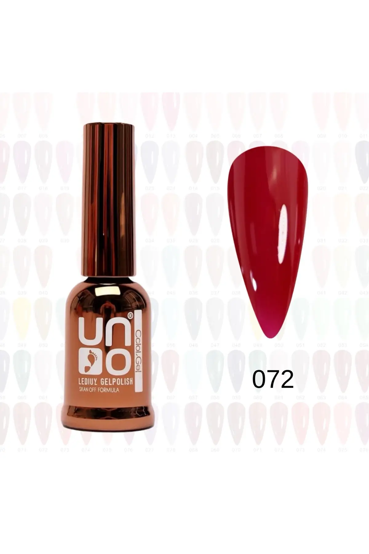 QNAİL PROFESSİONAL UNO KALICI OJE 10ml NO:072