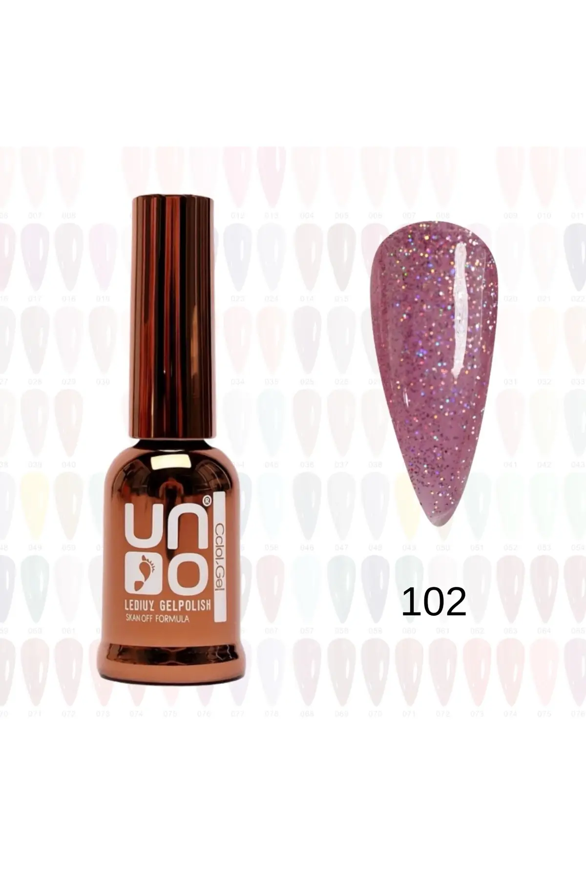 QNAİL PROFESSİONAL UNO KALICI OJE 10ml NO:102