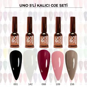 UNO KALICI OJE 5Lİ SET