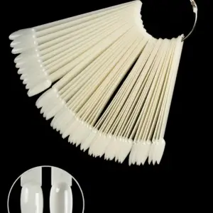 QNAIL PROFESSIONAL 50li Badem Anahtar Kartela - Kemik