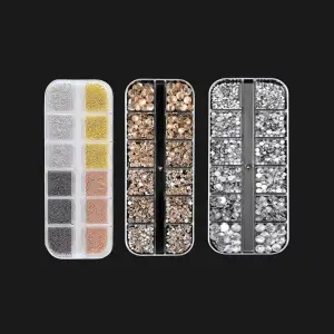3Lü Süs Set 12Lİ Havyar İnci Süs Gold Süs Seti