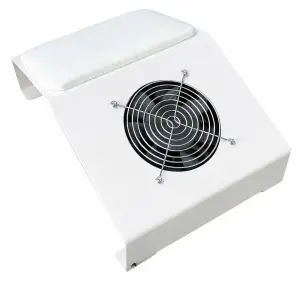 Nail Tırnak Toz Toplama Makinesi Tek Fanlı - Ekstra Güçlü 80W - Protez Tırnak Toz Çekme Makinası