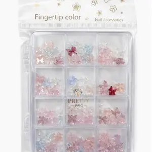 Charm 3D Tırnak Süsleme Protez Tırnak Nail Art Süsleme Karışık Desenli TG-97