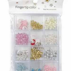 Charm 3D Tırnak Süsleme Protez Tırnak Nail Art Süsleme Karışık Desenli TG-85