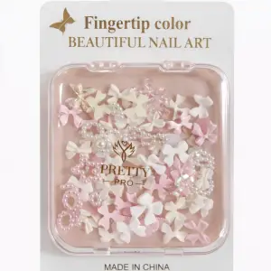 Charm 3D Tırnak Süsleme Protez Tırnak Nail Art Süsleme Karışık Desenli TG-101