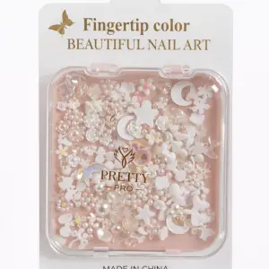 Charm 3D Tırnak Süsleme Protez Tırnak Nail Art Süsleme Karışık Desenli TG-102