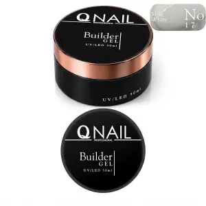 Builder Gel 50 ml Protez Tırnak Jeli UV LED Uzatma Güçlendirme Profesyonel Jel NO:17 Milk White