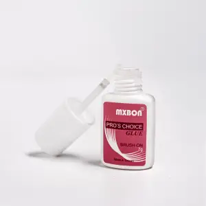 Mxbon Fırçalı Protez Tırnak Tips Yapıştırıcı Glue 7gr 5ADET