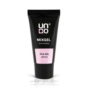 Uno Poly Jel Pink Silk LED/UV Quick Building 30G
