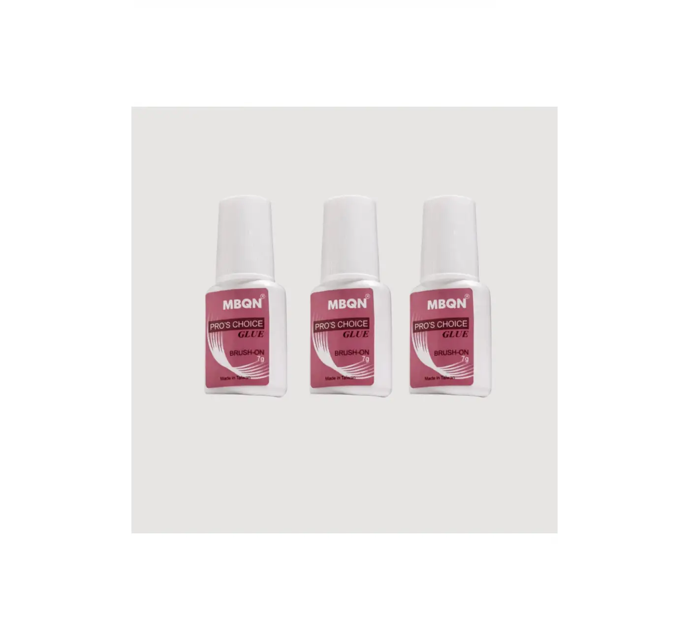 MBQN Fırçalı Protez Tırnak Tips Yapıştırıcı Glue 7gr 3ADET