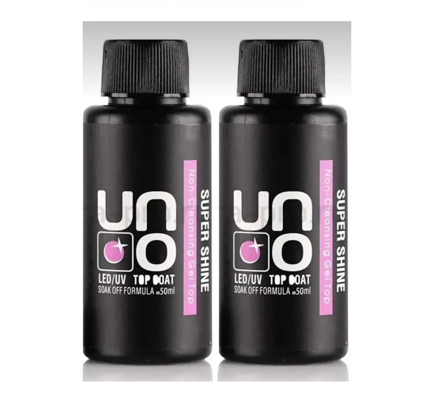 Uno Supershine Top Coat 50 ml Silinmeyen Top Coat 2Li Set