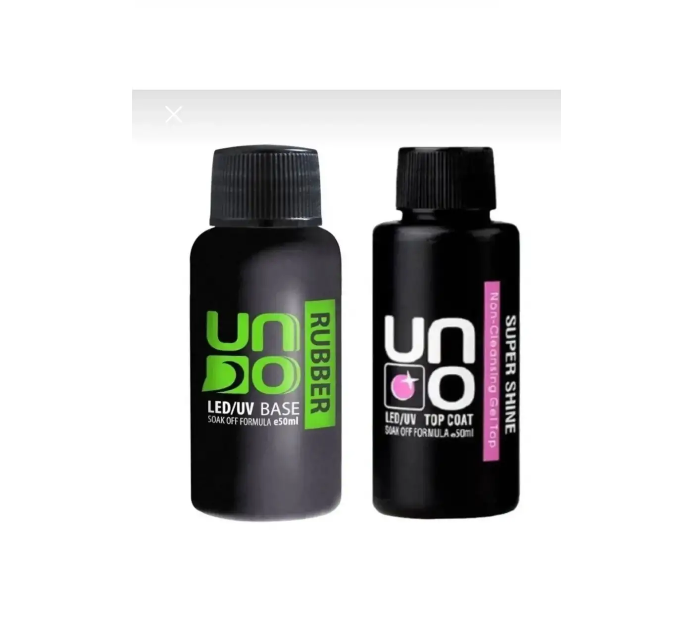 Profesyonel Uno Rubber Base Coat & Uno Top Coat 50ml