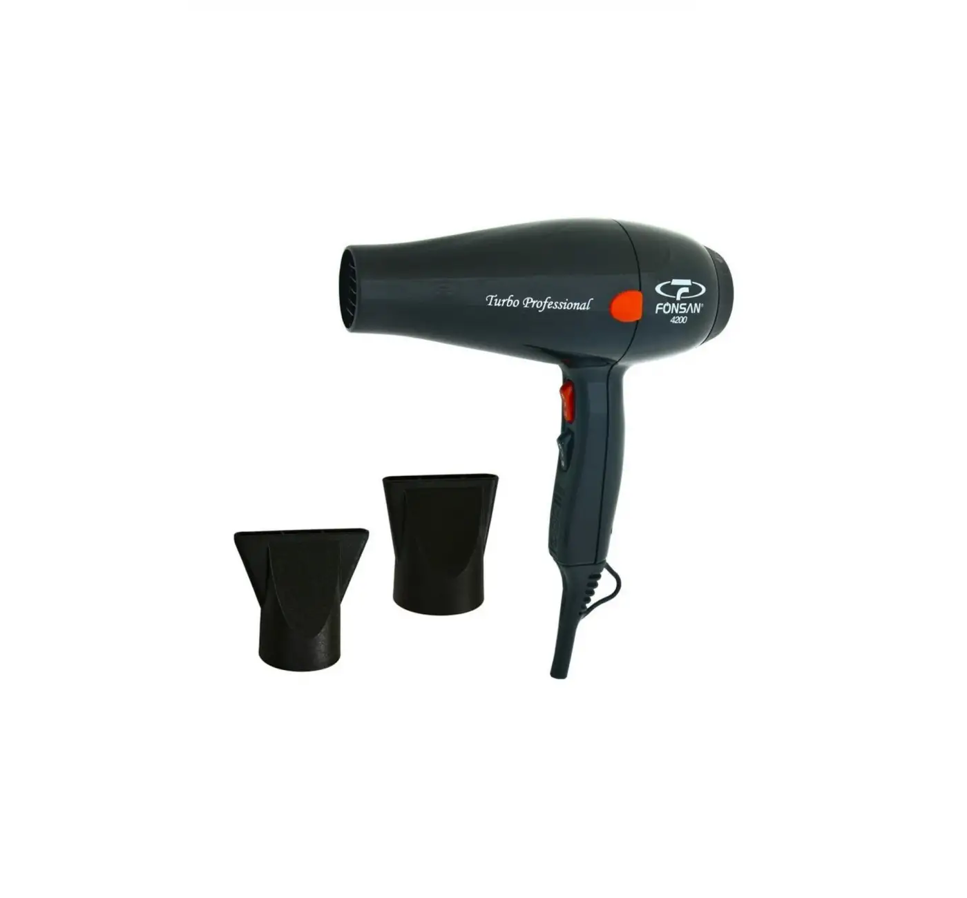 Turbo Profesyonel 2200 Watt Siyah Fön Makinesi Prf-4200