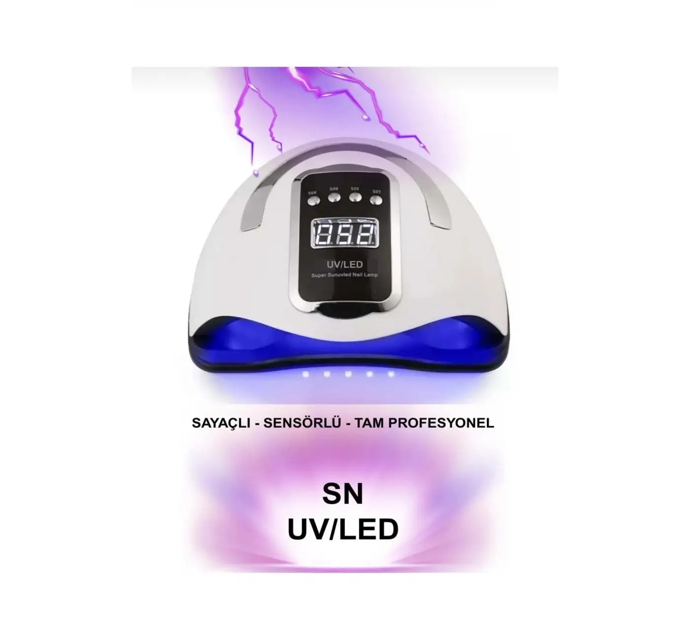 Protez Tırnak Kalıcı Oje Seti (FREZE MAKİNESİ + X15 UV/LED OJE KURUTUCU + TOZ TOPLAMA 3 FANLI)