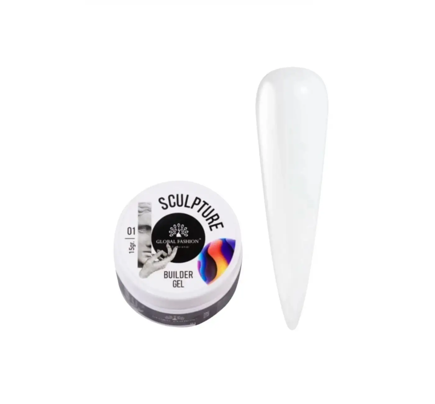 Hamur Jel clear Protez Tırnak Hamur Jel-global Fashion Hamur Jel 15 gr