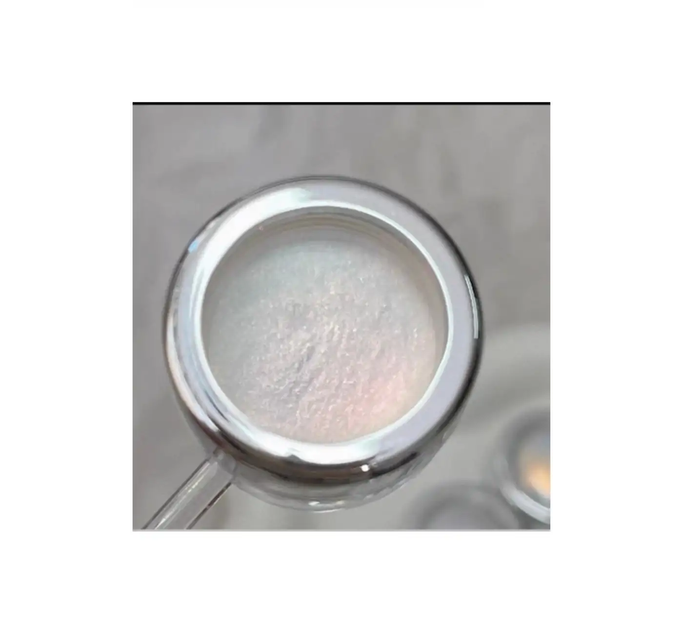 Gökkuşağı Tırnak Süsleme Beyaz İnci Tozu / Fırçalı Tırnak Pigmenti Nail Art